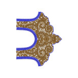 9455 Blouse Embroidery Design