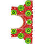 9458 Blouse Embroidery Design
