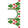 9459 Blouse Embroidery Design