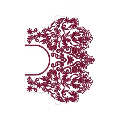 9550 Blouse Embroidery Design