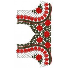 9565 Blouse Embroidery Design
