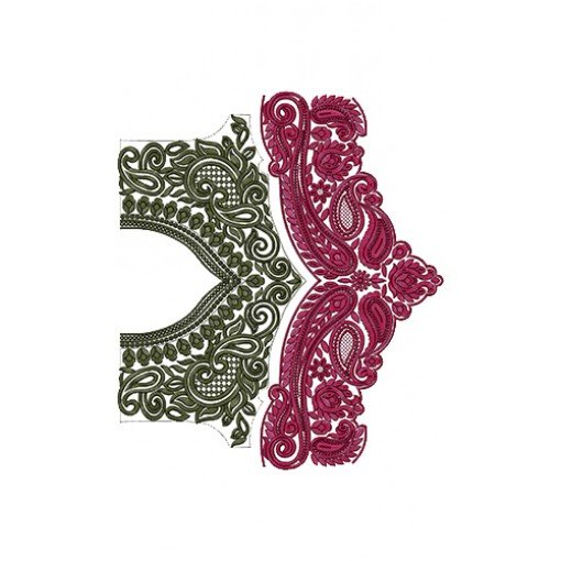 9567 Blouse Embroidery Design