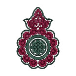 9653 Blouse Embroidery Design