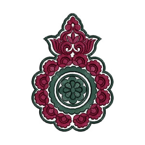 9653 Blouse Embroidery Design