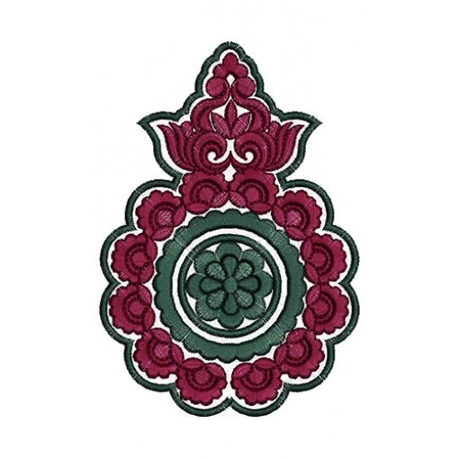 9653 Blouse Embroidery Design