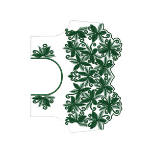 9655 Blouse Embroidery Design