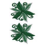 9655 Blouse Embroidery Design