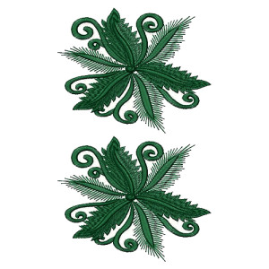 9655 Blouse Embroidery Design