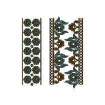 9657 Blouse Embroidery Design