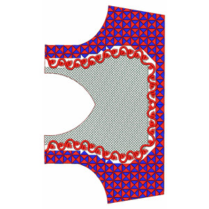 9659 Blouse Embroidery Design