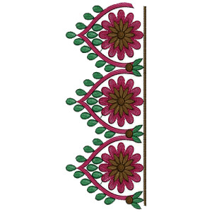 9661 Blouse Embroidery Design