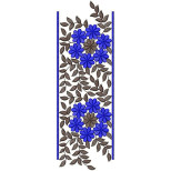 9841 Blouse Embroidery Design