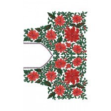 9847 Blouse Embroidery Design