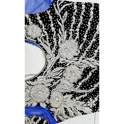 9848 Blouse Embroidery Design