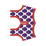 9892 Blouse Embroidery Design