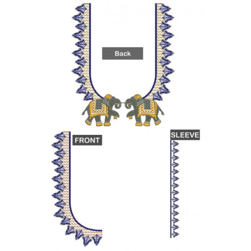 Only DST Attractive Blouse Embroidery Design 26317 Only DST Attractive Blouse Embroidery Design 26317