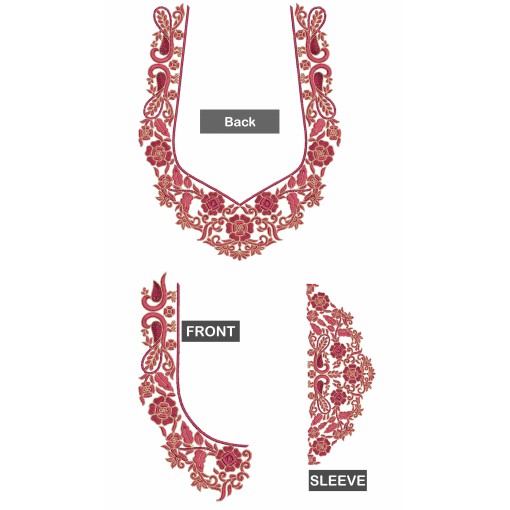 Only DST Beautiful And Simple Thread Embroidery Design 21292