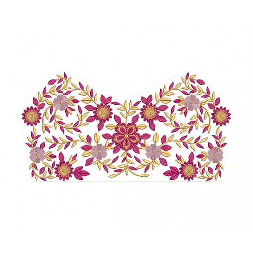 Embroidery Blouse For Plazzo Suits