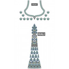 Exciting Faux Choli Embroidery Design 24647