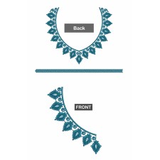 Only DST New Blouse Embroidery Design 26326