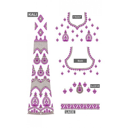 New Peplum Style Choli Embroidery Design 24662
