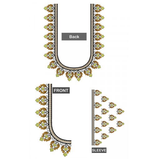 Only DST Tutorial Blouse Embroidery Designs 26314 Only DST Tutorial Blouse Embroidery Designs 26314