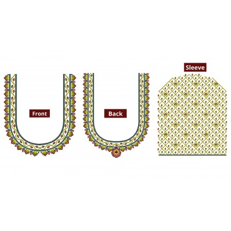 Indian Blouse Embroidery Designs