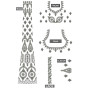 Fabulous Flat With Cording Blouse Choli Embroidery Design 24660