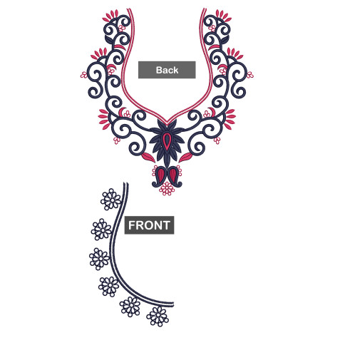 Indian Women Style Blouse Pattern With Simple Neck Design 21305