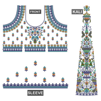 Net Lehengha Blouse Embroidery Design 24654