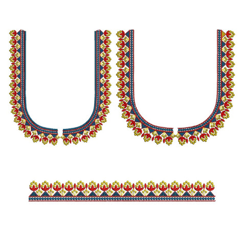 South Indian Embroidery Blouse Design