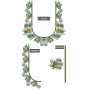 Only DST Trendy Blouse Embroidery Design 26318
