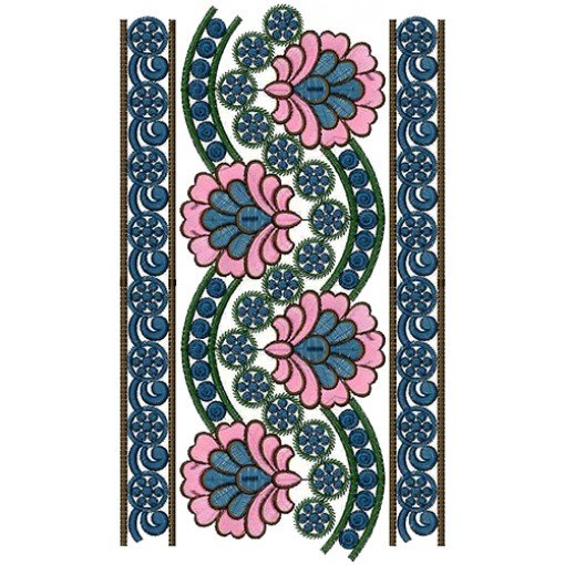 Lace Embroidery Design 12698