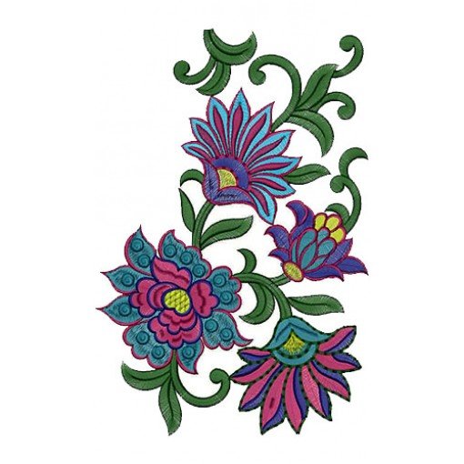 Lace Embroidery Design 12886