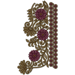 Lace Embroidery Design 13207