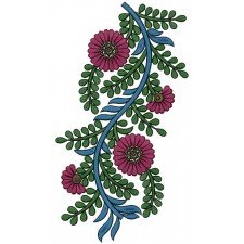 Lace Embroidery Design 13217