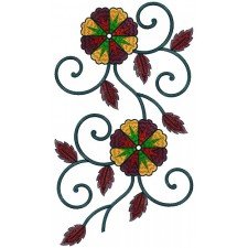 Lace Embroidery Design 13703