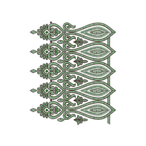 Lace New Embroidery Design 13750