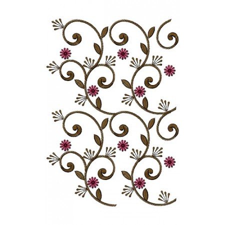 Superb Embroidery Design For Attractive Border 14577 Superb Embroidery Design For Attractive Border 14577