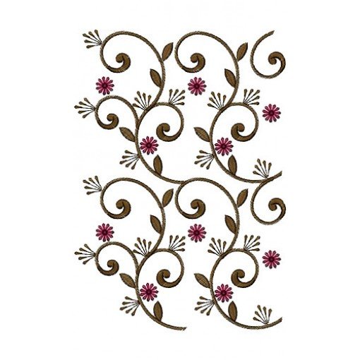 Superb Embroidery Design For Attractive Border 14577