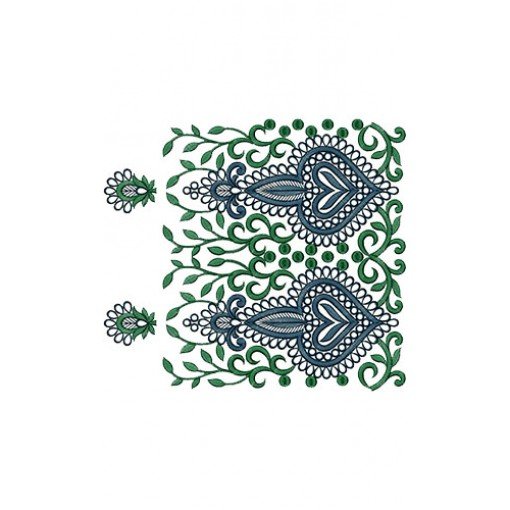 Wonderful Embroidery Design For Border 14592 Wonderful Embroidery Design For Border 14592