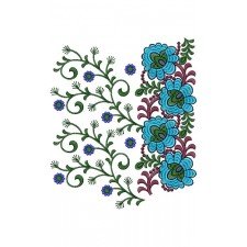 Flower Embroidery Designs For Sarees 14602 Flower Embroidery Designs For Sarees 14602