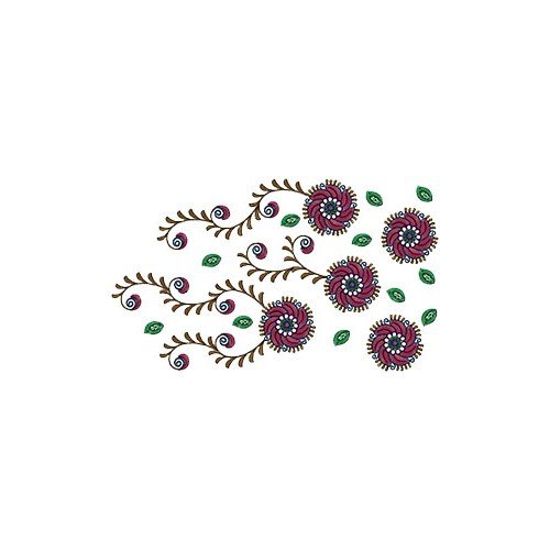 Latest Stylish Computer Embroidery Design For Border 14608