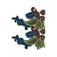 Supernet Patch Work Lace Border Design 14699
