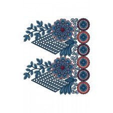 Perfect Wedding Clothing Border Design 14887