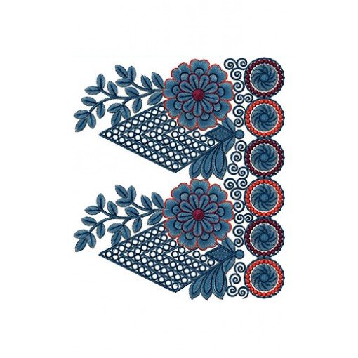 Perfect Wedding Clothing Border Design 14887
