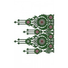 Designer Border Fashion Embroidery Design 14892