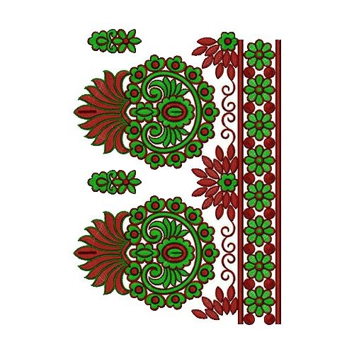 Big Border For All Over Embroidery Design 15407
