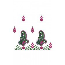 Gorgeous Border Embroidery Design 15507