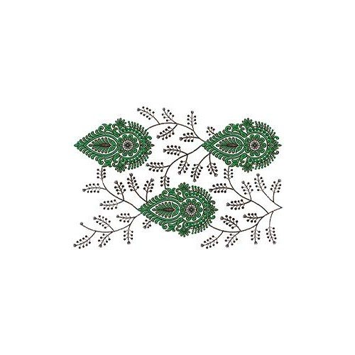 Stylish Embroidery Design For Border 15591